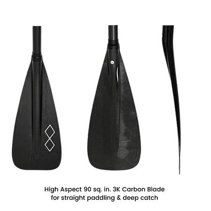 Adjustable Stand Up Paddle 3 PC Carbon